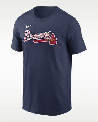 Мужская футболка Austin Riley Atlanta Braves Fuse Nike MLB
