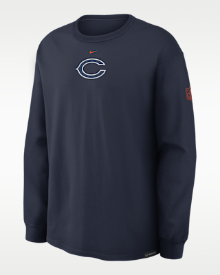 Мужская футболка Chicago Bears Rivalries Collection Max90 Nike NFL Long-Sleeve