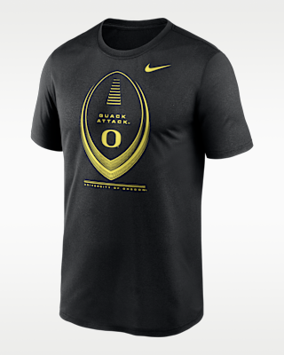 Мужская футболка Oregon Primetime Football Icon Legend Nike Dri-FIT College для футбола