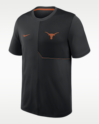 Мужские  Texas Sideline Coach Nike Dri-FIT College Top