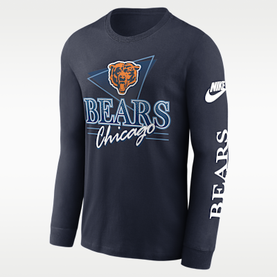 Chicago Bears Rewind Men's Nike NFL Long-Sleeve T-Shirt