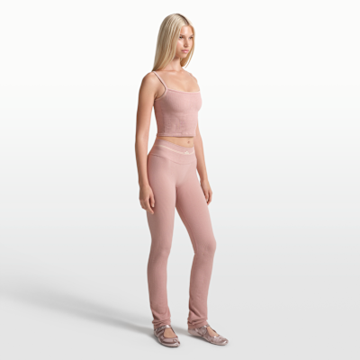 Legging droit NikeSKIMS Ribbed Seamless 86 cm pour femme