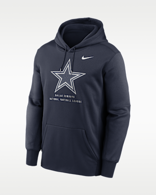 Мужское худи Dallas Cowboys Nike Therma NFL Pullover Hoodie