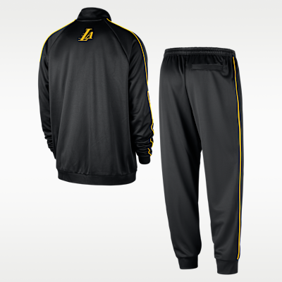 Los Angeles Lakers City Edition Nike NBA Club Peak-tracksuit til mænd