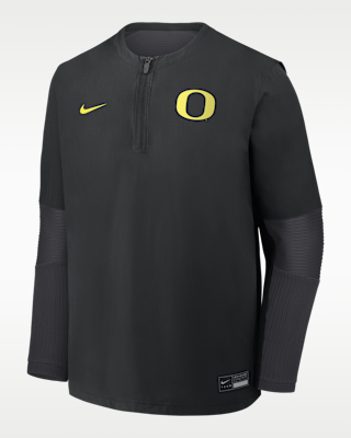 Мужские  Oregon Dugout Nike Dri-FIT College 1/4-Zip Long-Sleeve Windshirt