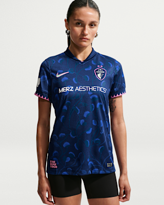 Женские джерси North Carolina Courage Stadium Away Nike Dri-FIT NWSL Replica Jersey