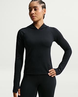 Женские  Nike Universa Dri-FIT Slim Hooded Long-Sleeve Top