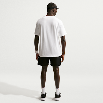 NikeCourt Heritage Dri-FIT Fleece Erkek Tenis Şortu görsel 5
