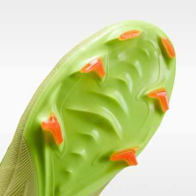 Tacos de fútbol para terreno firme de corte low para niños de preescolar y grandes Nike Jr. Mercurial Vapor 16 Pro
