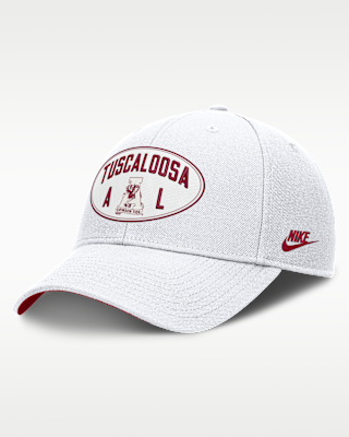 Женские Alabama Legacy Letter Location Rise Nike Dri-FIT College A-Frame Adjustable Hat