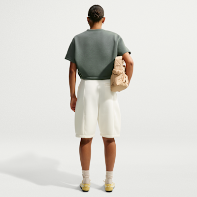 Nike Pregame Fleece Oversize Mod-Crop Kadın Üstü görsel 5