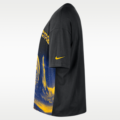 T-shirt Nike NBA Golden State Warriors Courtside pour Homme