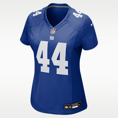 Jersey Nike de la NFL Game para mujer de Cam Skattebo de los New York Giants