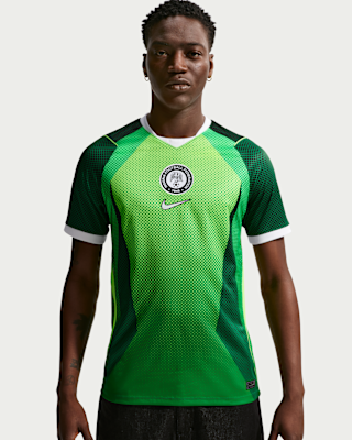 Мужские джерси Nigeria 2026 Stadium Home Nike Dri-FIT Soccer Short-Sleeve Jersey
