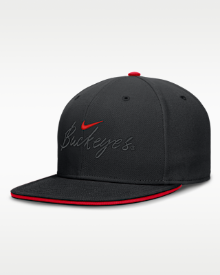 Мужская кепка Ohio State Pro Nike Dri-FIT College Fitted Hat