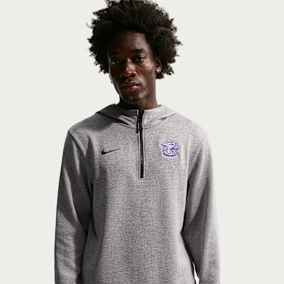 Kansas State Wildcats Nike NCAA Men's Basketball Coaches' Pullover Hoodie