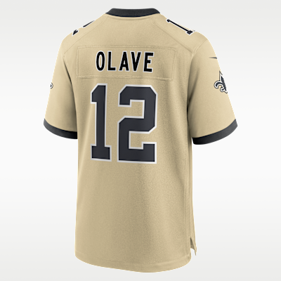Chris Olave New Orleans Saints Big Kids' Nike NFL Game Jersey