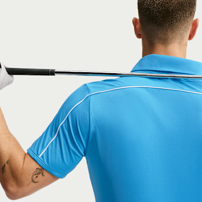 Nike Par Dri-FIT Erkek Göğüs Logolu Golf Polo Üstü görsel 3