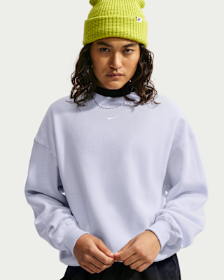 Женский свитшот Nike Studio Fleece Medium Weight Oversized Crew-Neck
