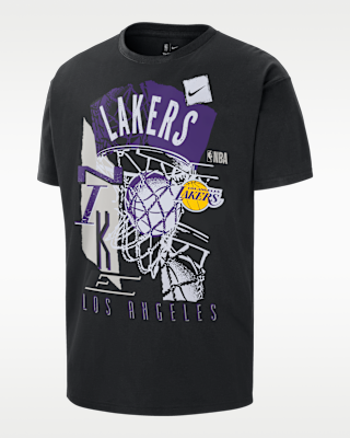 Мужская футболка Los Angeles Lakers Courtside Nike NBA Vintage