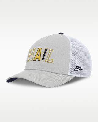 Женские  Michigan Legacy Basketball Rise Nike College Trucker Adjustable Hat для баскетбола