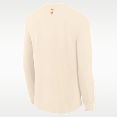 New York Knicks Essential City Edition Big Kids' Long-Sleeve T-Shirt