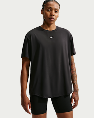 Женские шорты Nike One Dri-FIT Short-Sleeve Top