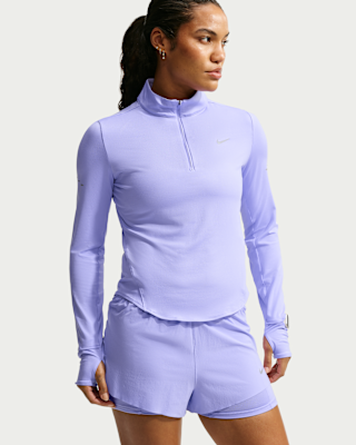 Женские Nike Swift Dri-FIT UV 1/4-Zip Top для бега