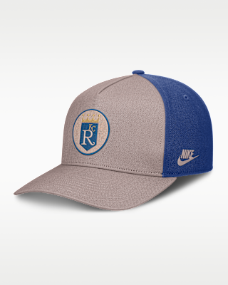 Мужские  Kansas City Royals Cooperstown Rise Nike MLB A-Frame Adjustable Hat