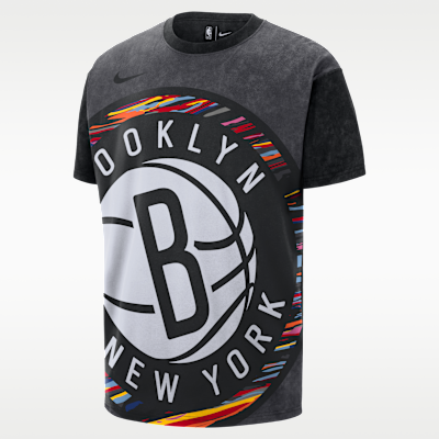 Playera Nike de la NBA Max90 para hombre Brooklyn Nets Essential City Edition