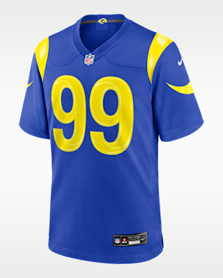 Мужские джерси Aaron Donald Los Angeles Rams Nike NFL Game Jersey