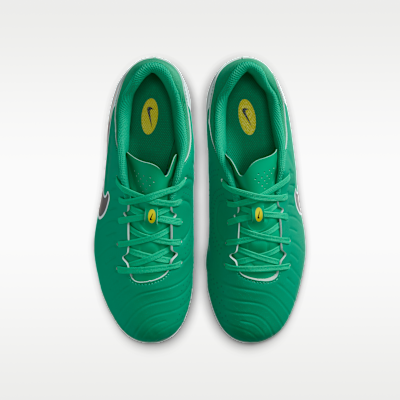 Tacos de fútbol para terrenos múltiples low para niños grandes Nike Jr. Tiempo Legend 10 Academy LV8