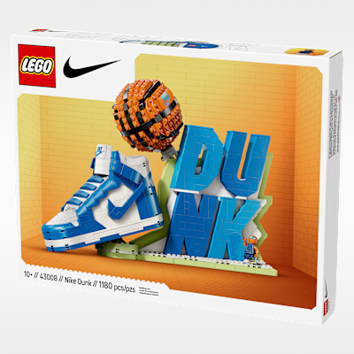Nike Dunk x LEGO® Set Sneaker-Building Kit with Exclusive Minifigure