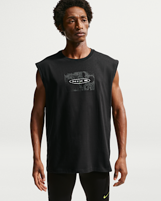 Nike Men's Loose Sleeveless Running T-Shirt