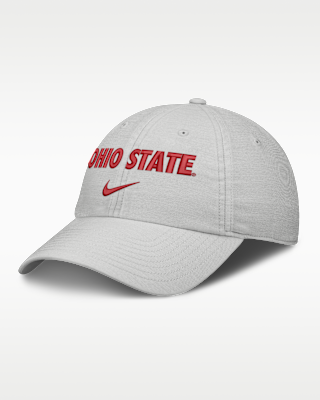 Женские Ohio State Sideline Club Practice Nike College Adjustable Hat