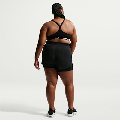 Nike Indy Hafif Destekli Pedli Ayarlanabilir Kadın Spor Sütyeni (Büyük Beden) görsel 5