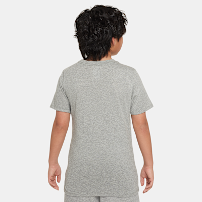 Camisetas interiores de cuello redondo para niños talla grande (paquete de 2) Nike