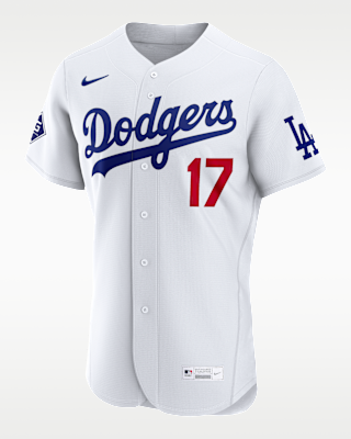 Мужские джерси Shohei Ohtani Los Angeles Dodgers Nike MLB Authentic Jersey
