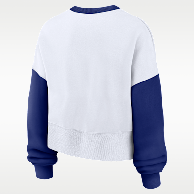 Sudadera de cuello redondo sin cierre Nike para mujer Dominican Republic National Baseball Team 2026 World Baseball Classic