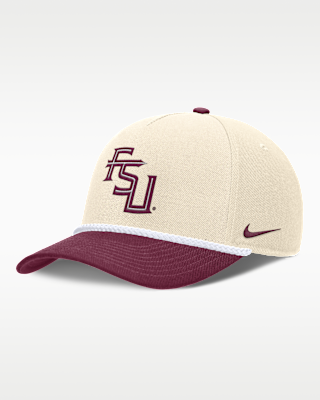 Женские  Florida State Primetime Rope 2-Tone Rise Nike College Adjustable Hat
