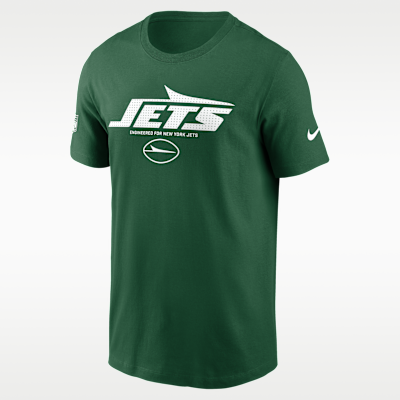 Playera Nike Dri-FIT de la NFL para hombre New York Jets Sideline Team Issue