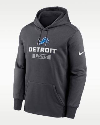 Мужское худи Detroit Lions Toss Sweep Men’s Nike Therma NFL Pullover Hoodie
