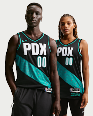 Мужские джерси Scoot Henderson Portland Trail Blazers City Edition Nike NBA Swingman Jersey