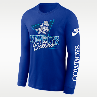 Dallas Cowboys Rewind Men's Nike NFL Long-Sleeve T-Shirt