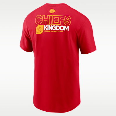 Playera Nike de la NFL para hombre Kansas City Chiefs Team Outline Essential T-Shirt
