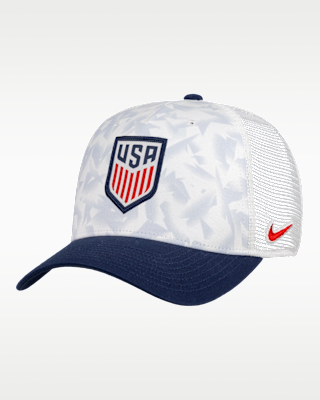 Женская кепка USMNT Rise Nike Soccer Structured Adjustable Trucker Cap