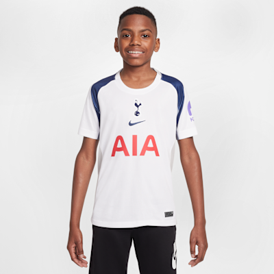 Tottenham Hotspur 2025/26 Stadium Home Older Kids' Nike Dri-FIT Football Replica Shirt