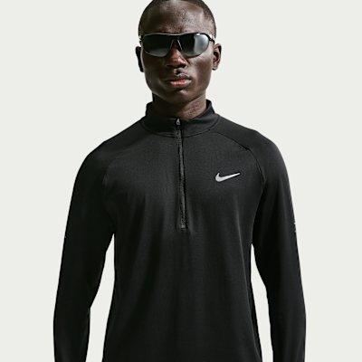 Nike Stride Dri-FIT Yarım Fermuarlı Erkek Koşu Üstü