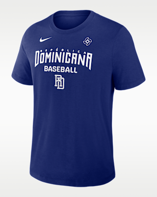 Мужская футболка Dominican Republic National Baseball Team 2026 World Baseball Classic Authentic Collection Early Work Nike Dri-FIT