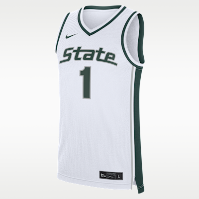 Michigan State Replica Men's Nike College Basketball Jersey